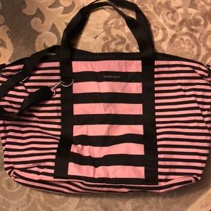 Victoria’s Secret Striped Duffle